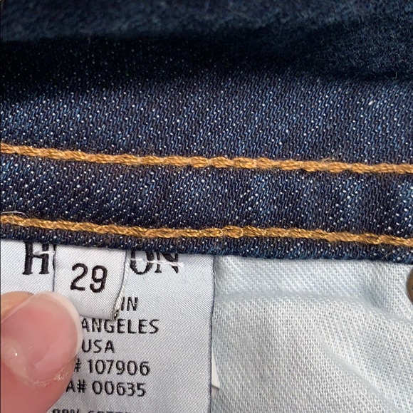 Hudson low rise boot cut jeans with flap pockets - Picture 5 of 5